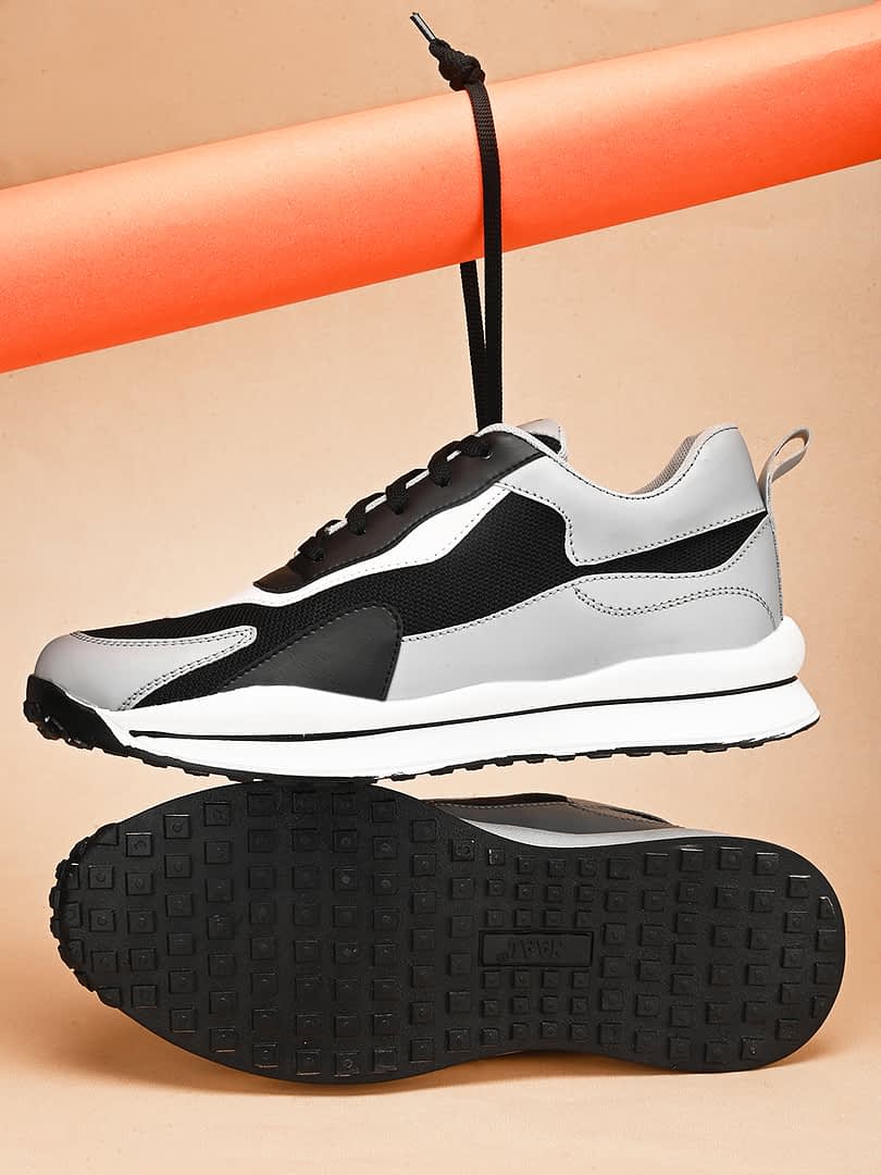 fashion victim Fashion Victim Men Black Colorblock Sneakers