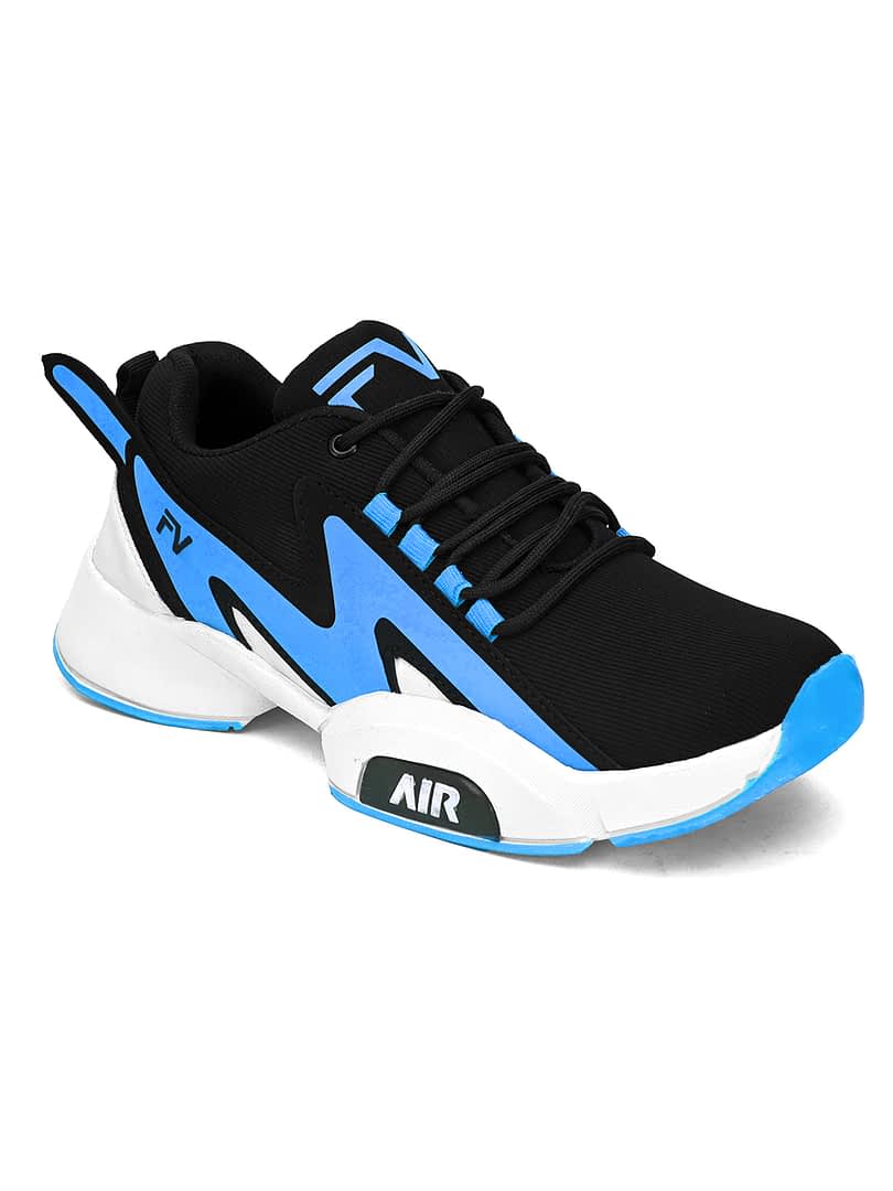 fashion victim Men Black Colourblocked Sneakers