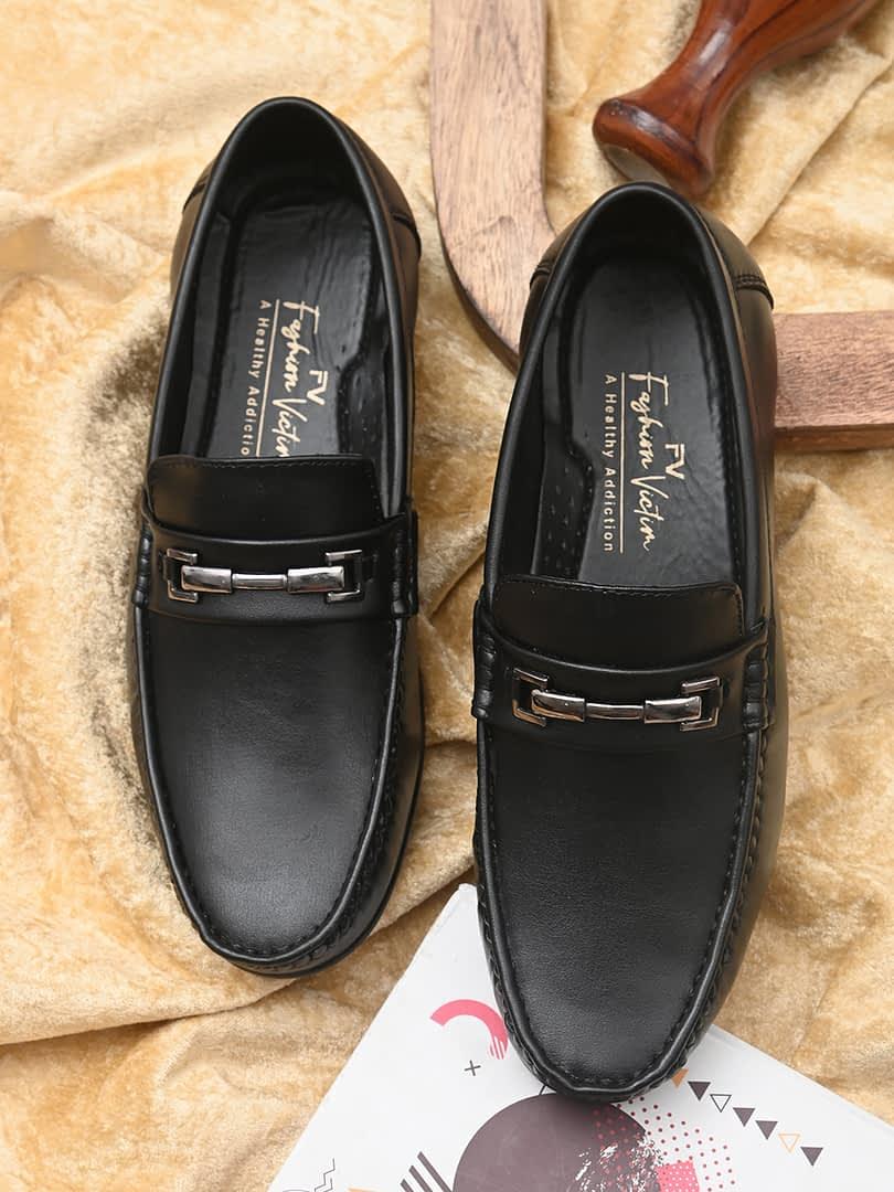 fashion victim Men black loafer’s