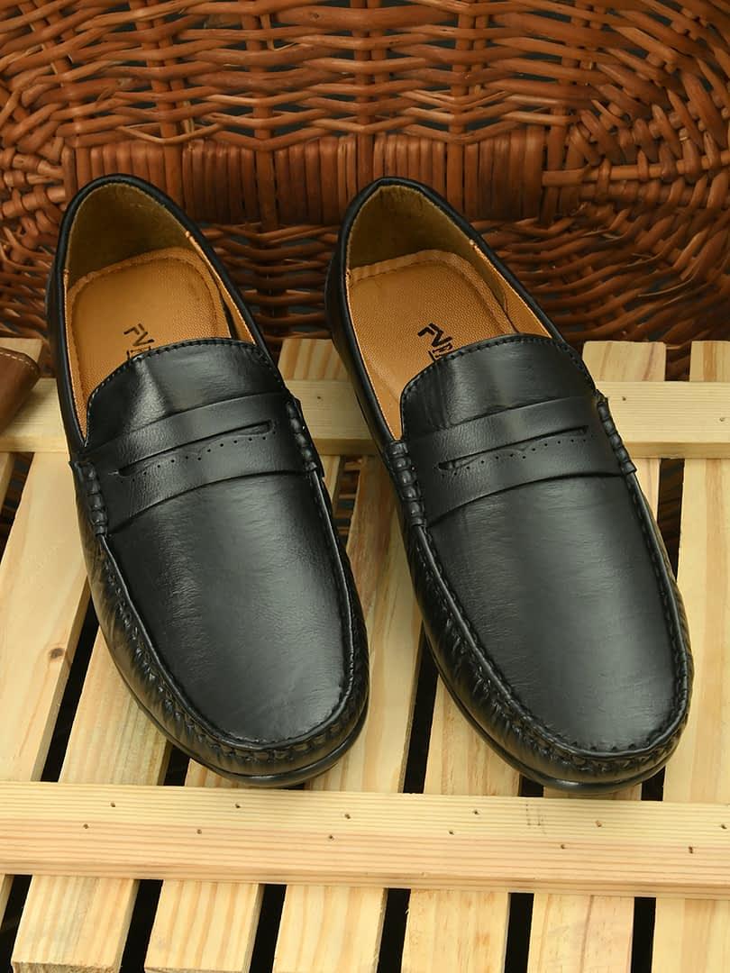 fashion victim Men Black Loafers