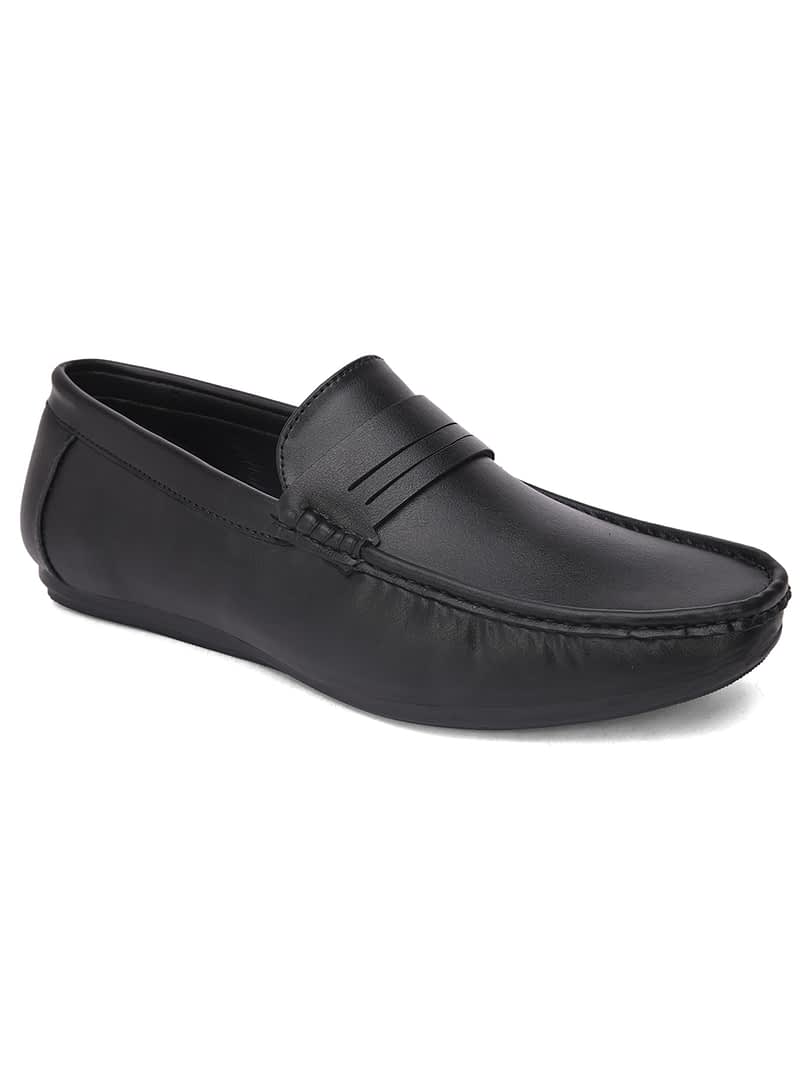 Fashion Victim Men Black Loafers