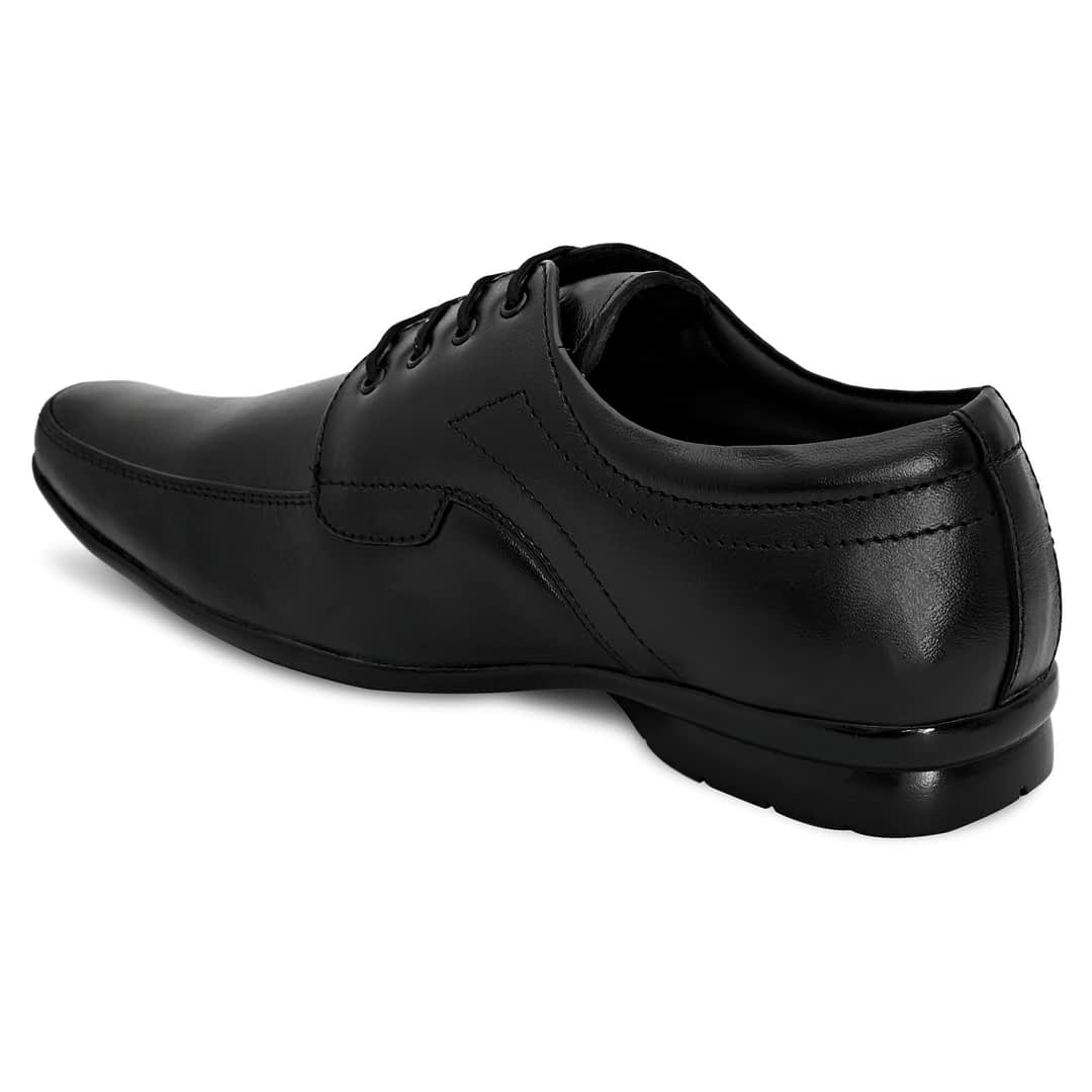 Fashion Victim Men Black Solid Formal Derbys