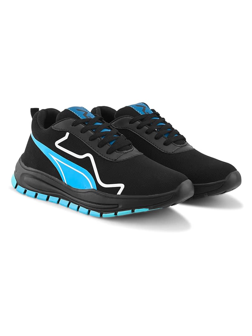 Fashion Victim Men Blue Colourblocked Sneakers