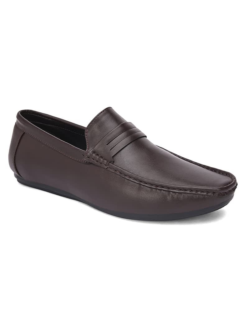 Fashion Victim Men Brown Loafers