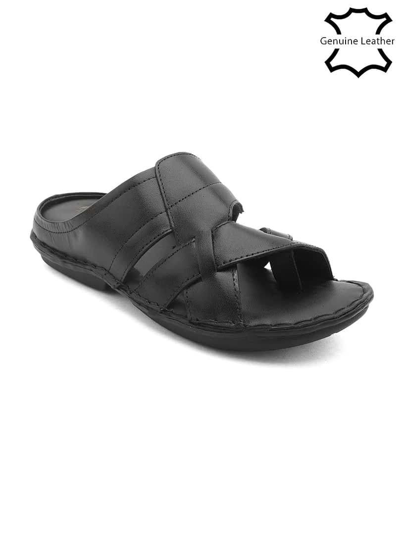 Fashion Victim Men Genuine Leather Comfort Sandals