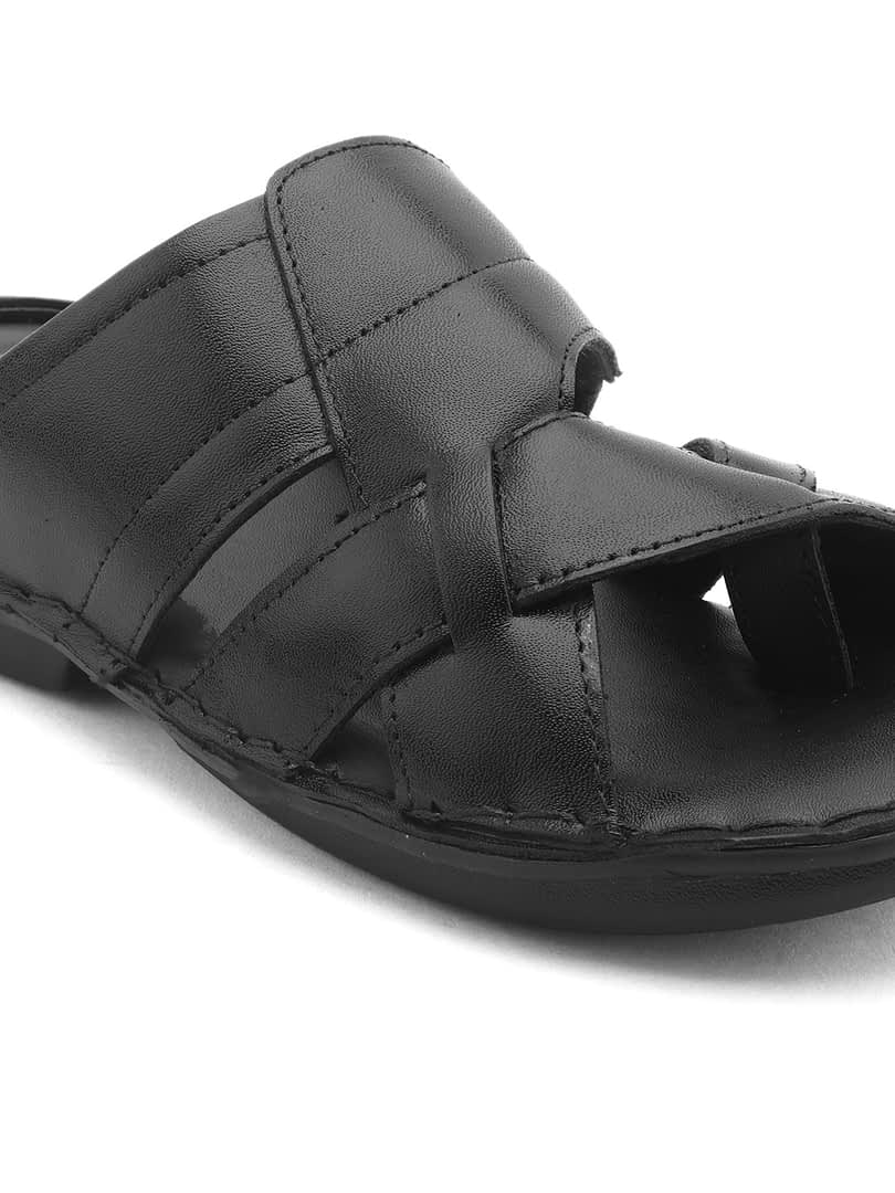 Fashion Victim Men Genuine Leather Comfort Sandals