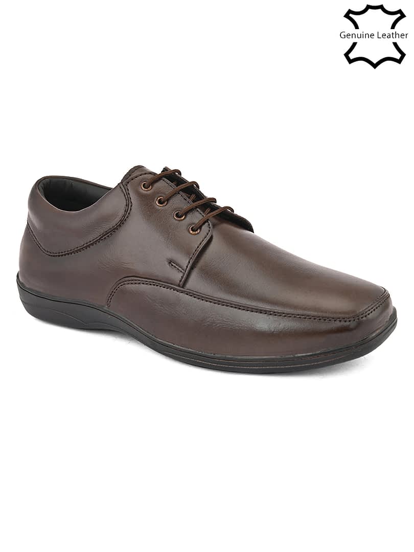 Fashion Victim Men Leather Formal Derbys