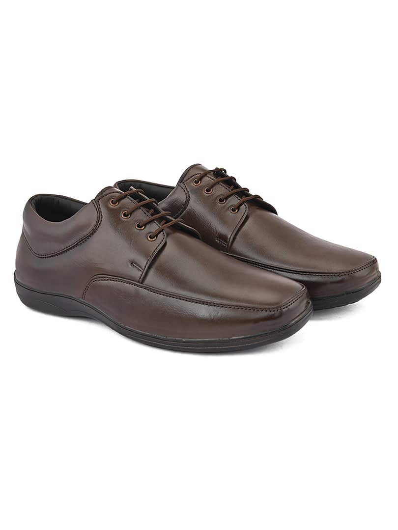 Fashion Victim Men Leather Formal Derbys