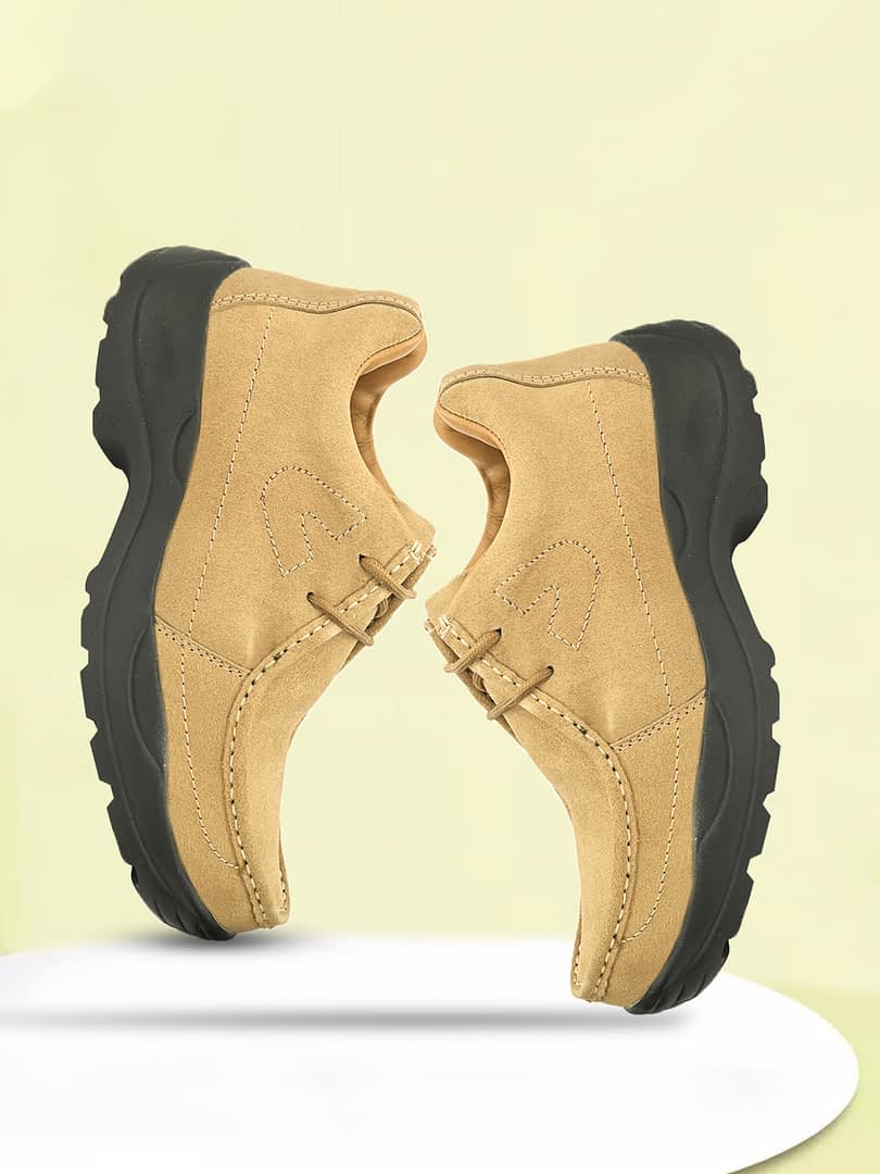 Fashion Victim Men Leather Lightweight Derbys