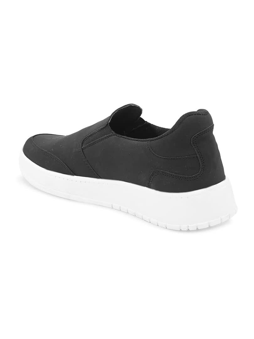 Fashion Victim Men Perforated Slip-On Sneakers