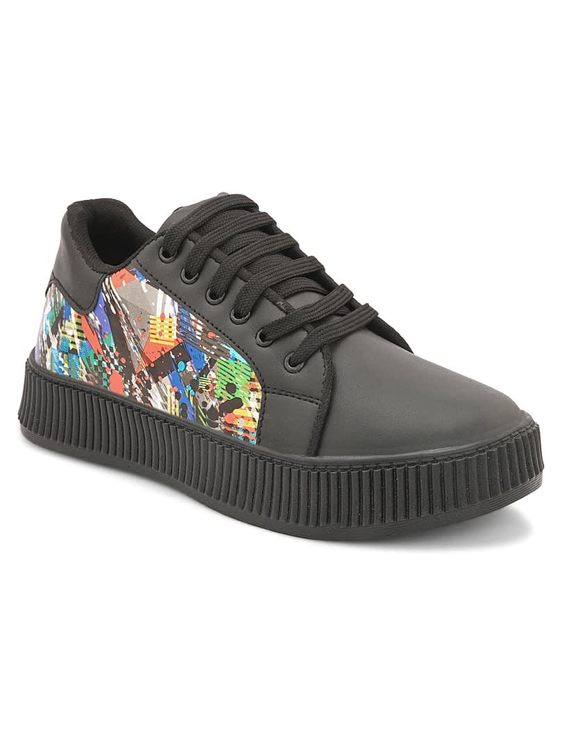 Fashion Victim Men Printed Sneakers