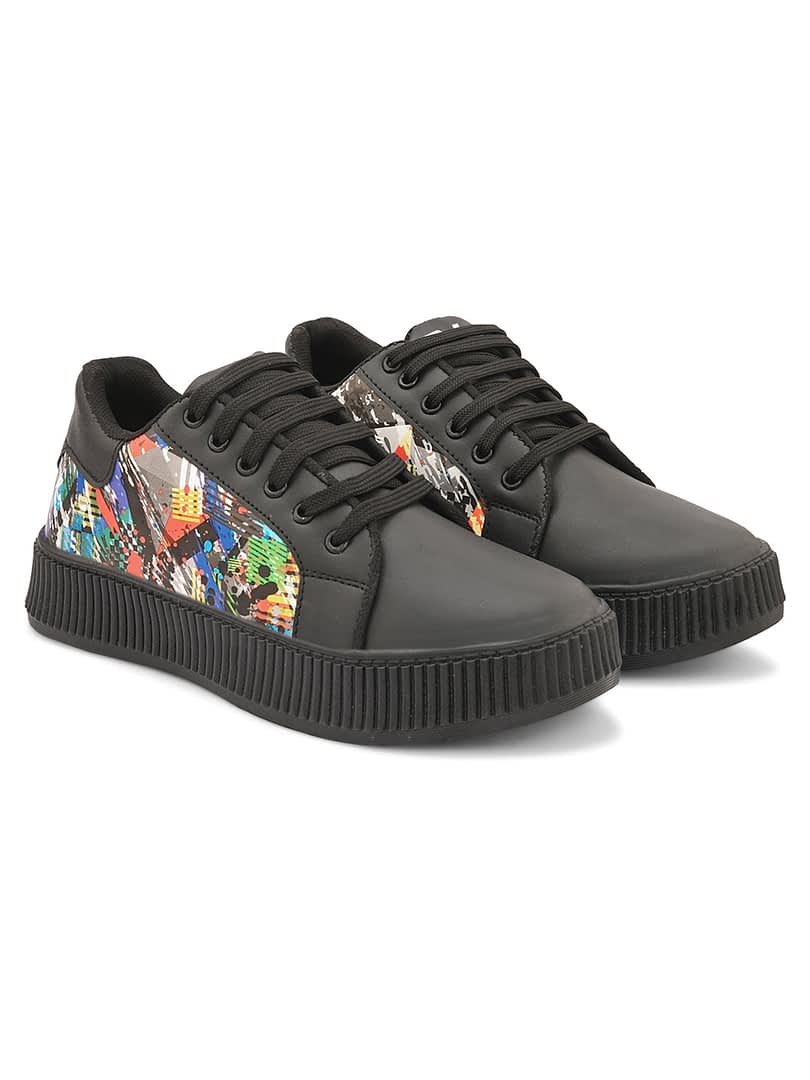 Fashion Victim Men Printed Sneakers