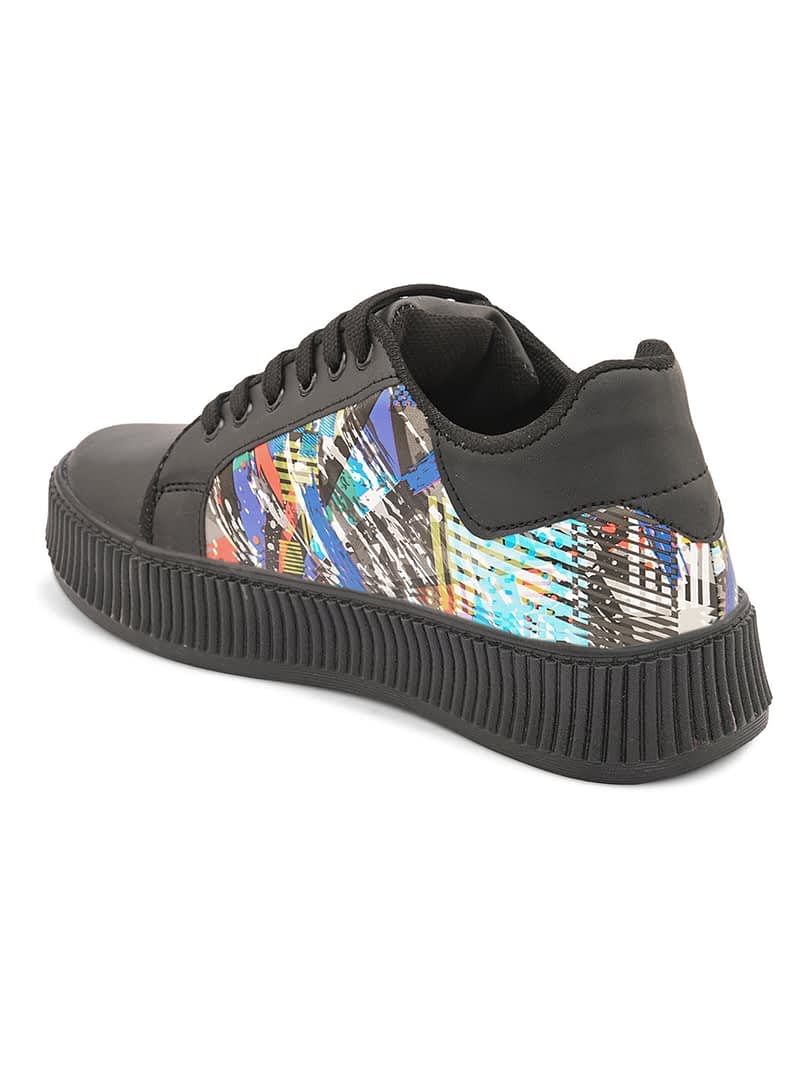 Fashion Victim Men Printed Sneakers