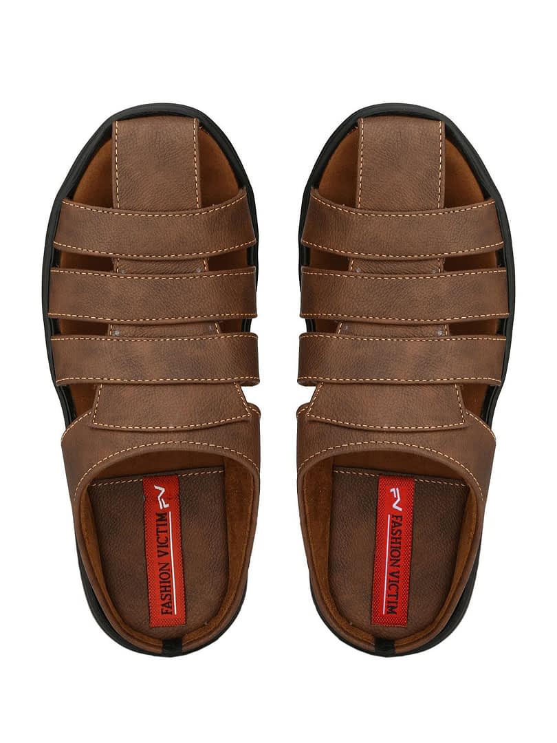 Fashion Victim Men Slip On Fisherman Sandals