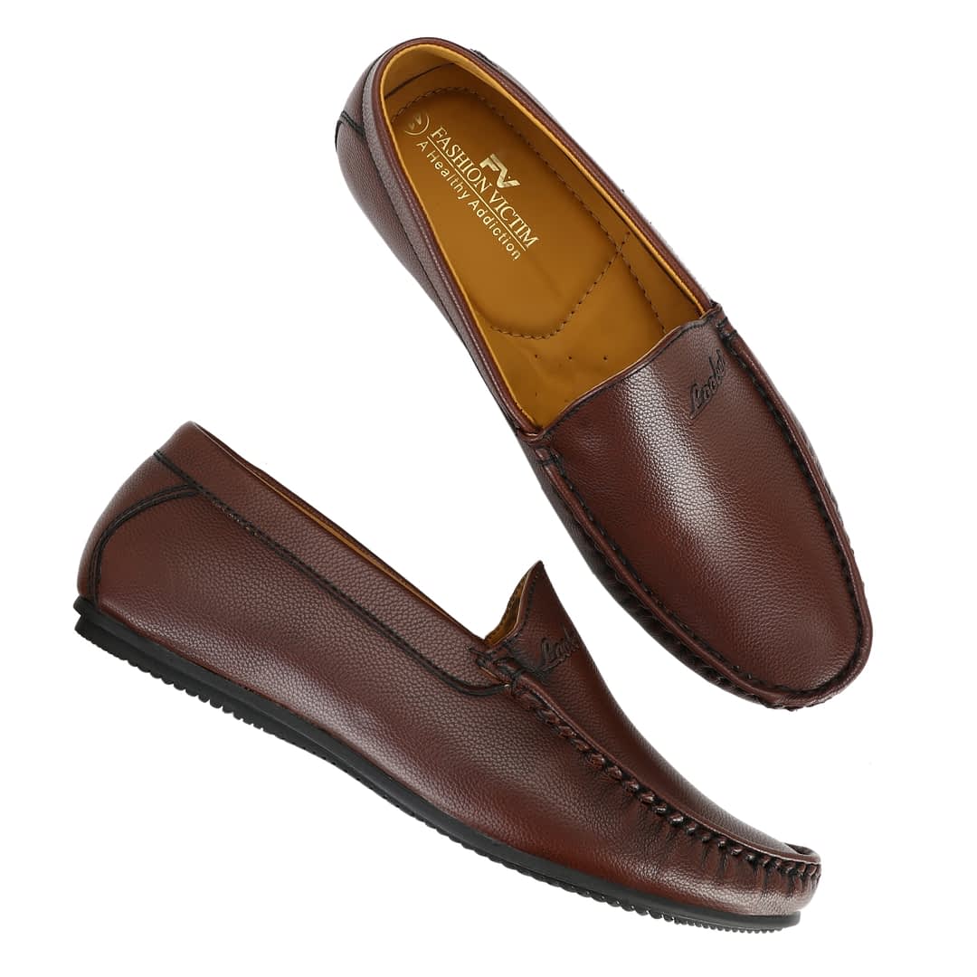 Fashion Victim Men Tan Loafer’s