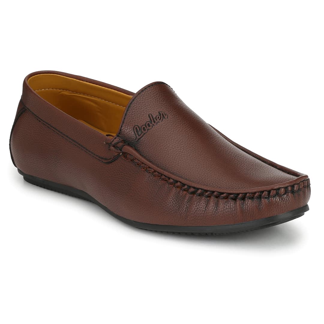 fashion victim Men Tan loafer’s