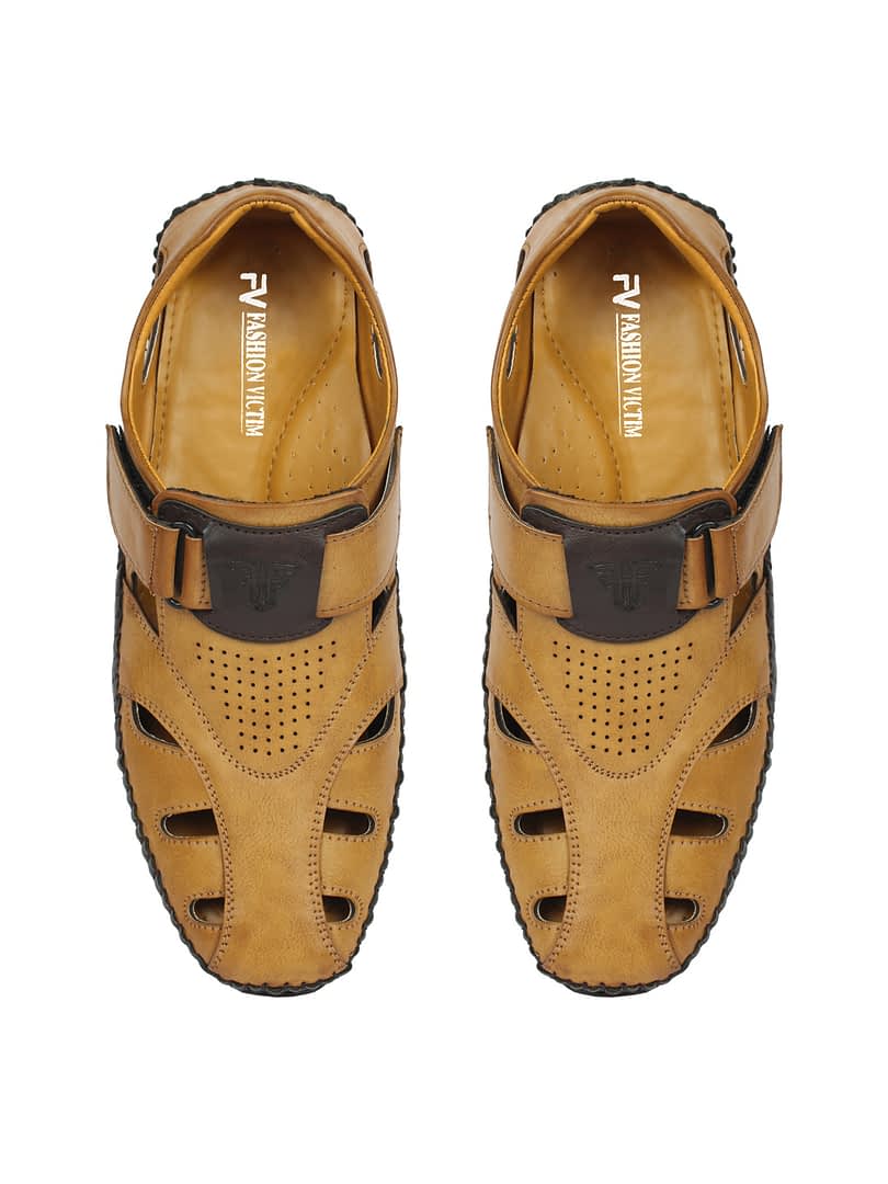 fashion victim Men Teek Shoe-Style Sandals
