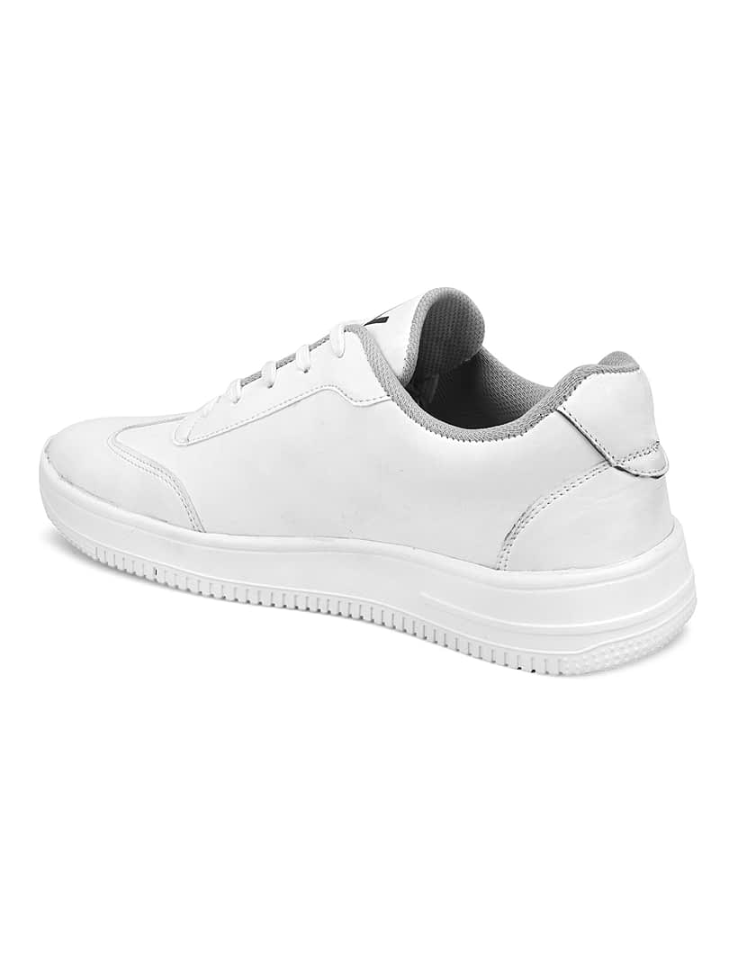 Fashion Victim Men White Perforations Sneakers