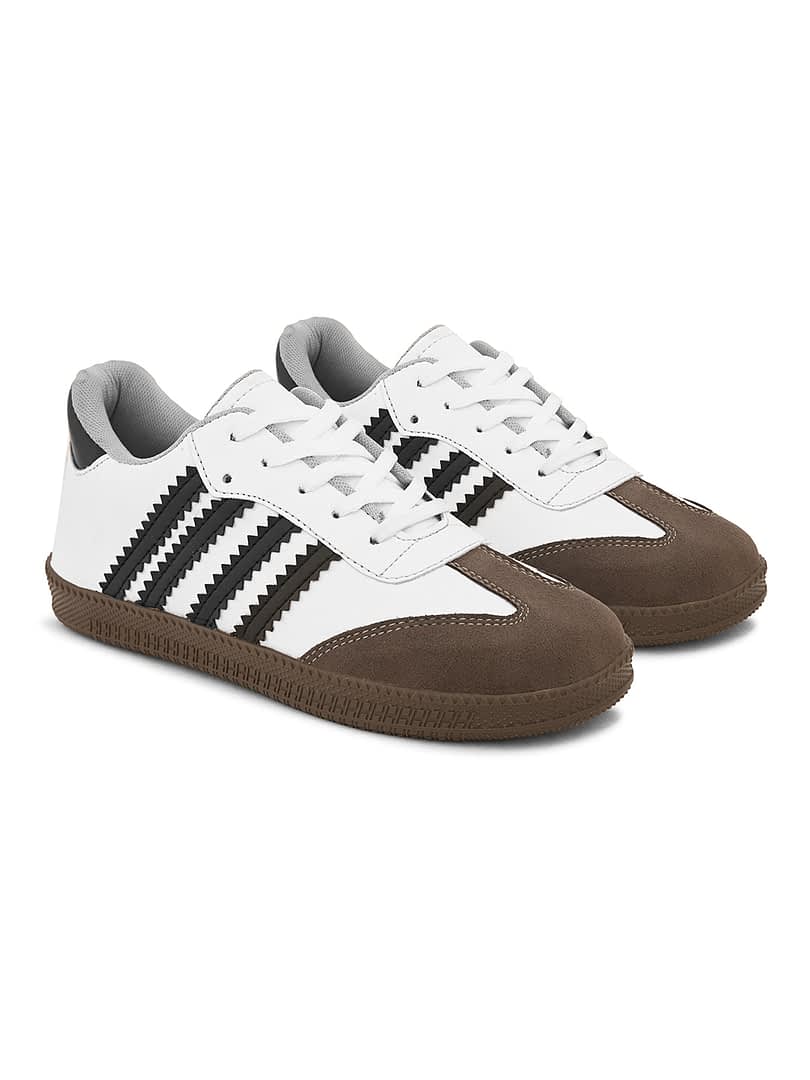 Fashion Victim White Comfort Sneakers