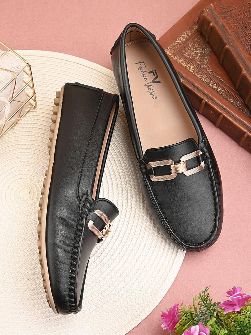 fashion victim Fashion Victim Women Textured Loafers