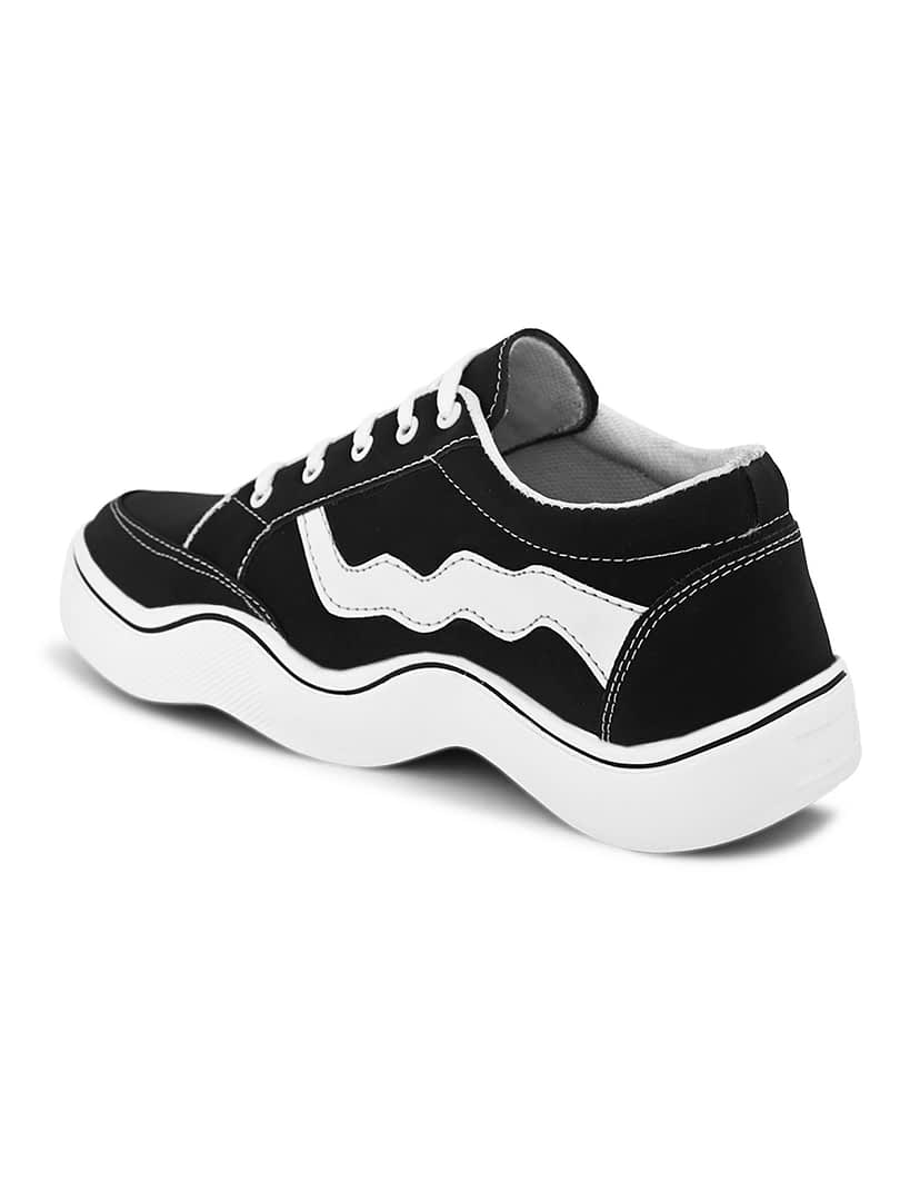 Fashion Victim Men Colourblocked Casual Canvas Comfort Insole Contrast Sole Sneakers