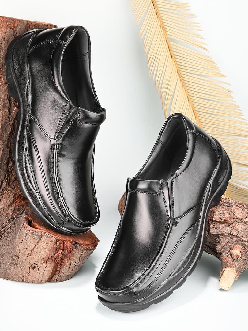 Fashion Victim Men Genuine Leather Semi-Formal Slip Ons