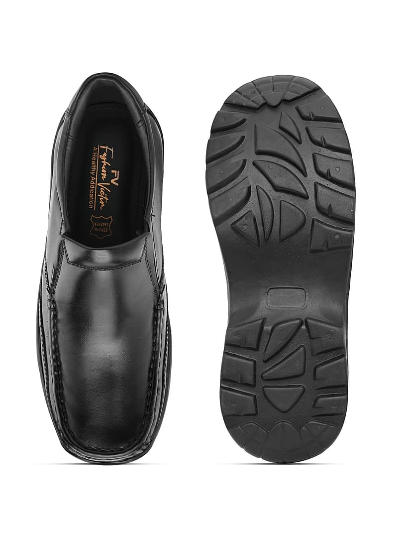 Fashion Victim Men Genuine Leather Semi-Formal Slip Ons