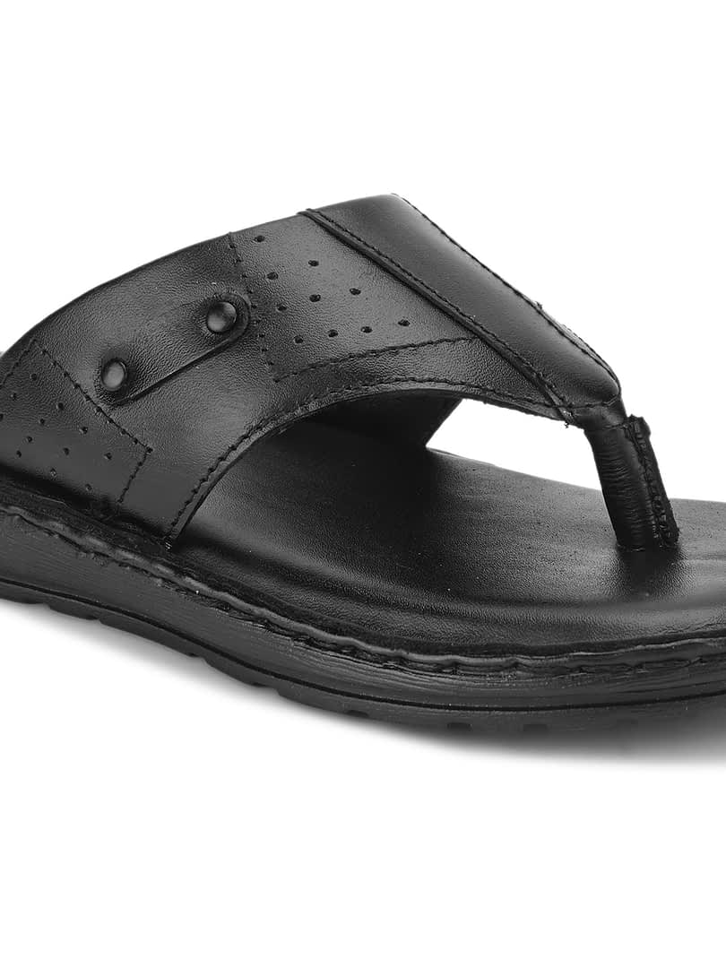 Fashion Victim Men Leather Open Toe Comfort Sandals