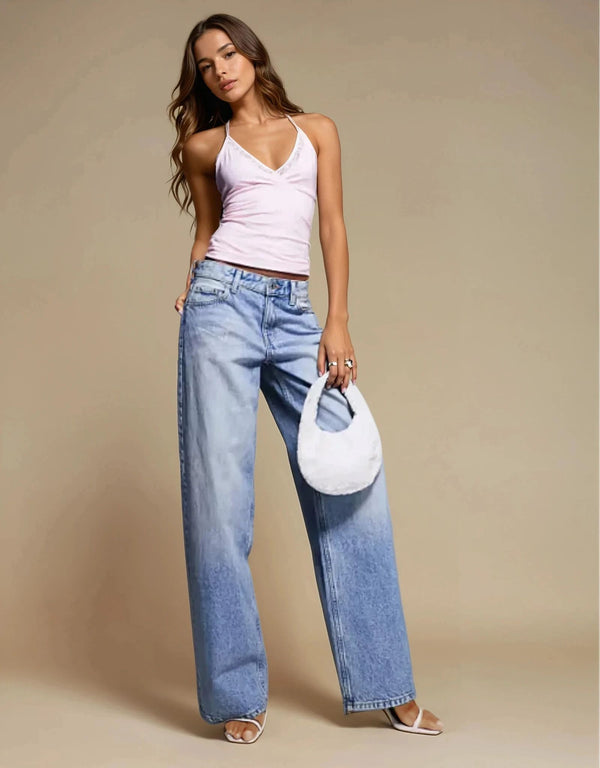 Fashionkilla Exclusive Double Sculpted Lace Trim Halterneck Top In Baby Pink