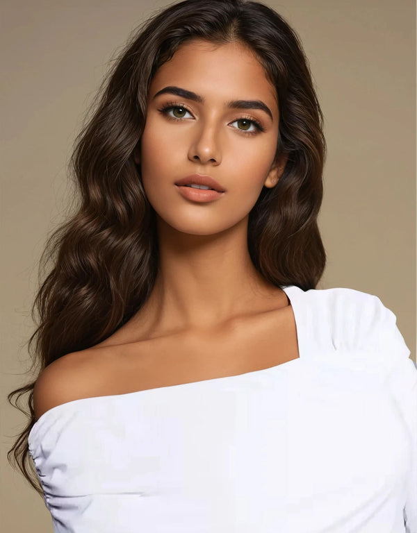 Fashionkilla Exclusive Double Sculpted Slinky One Shoulder Fold Over Top In Ivory