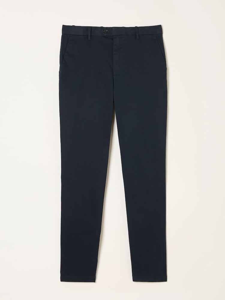 fat face Bosbury Dark Navy Tailored Fit Smart Chino Trousers