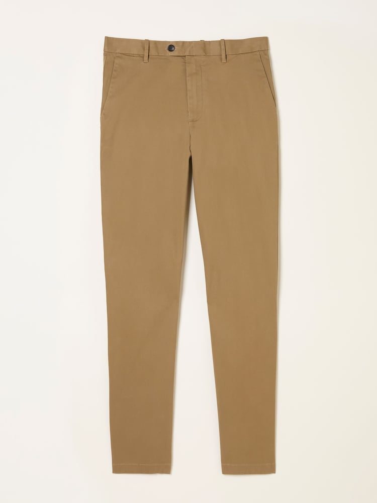 fat face Bosbury Stone Tailored Fit Smart Chino Trousers