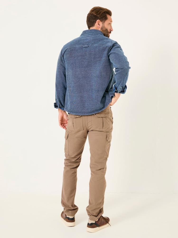 Fat Face Breakyard Natural Dark Natural Cargo Trousers