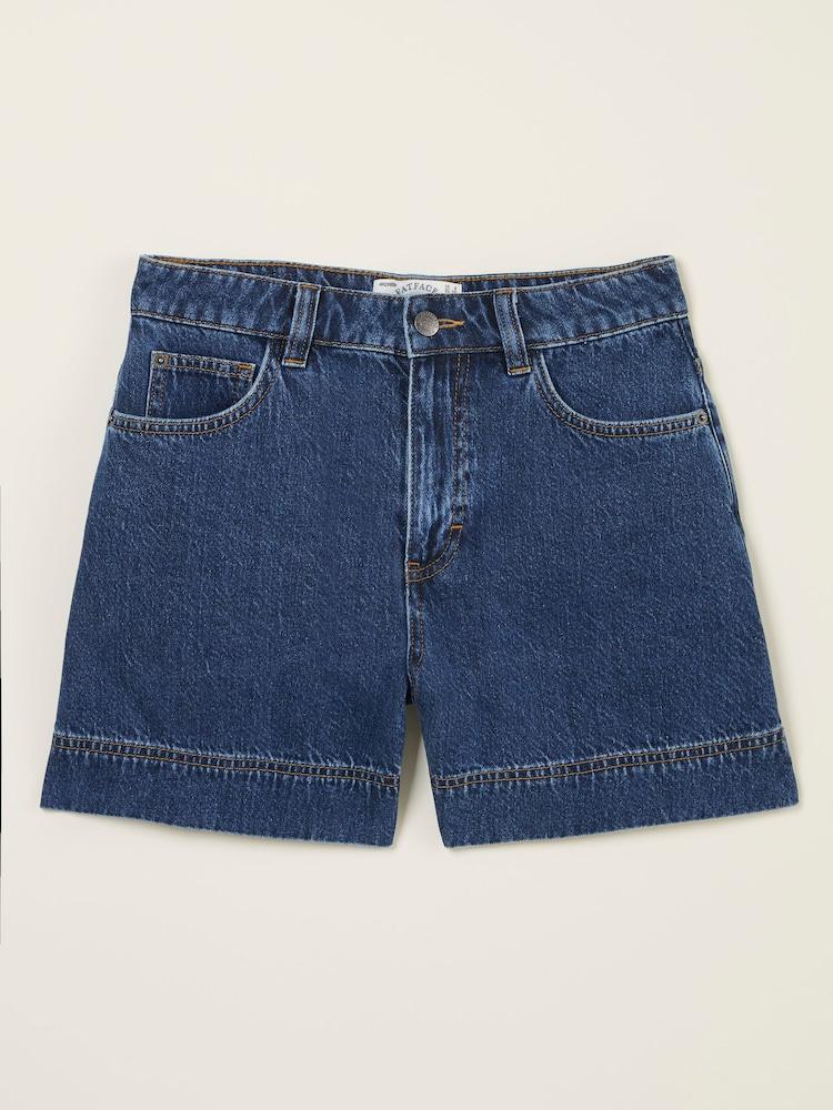 fat face Broadway Denim Vintage 100% Cotton Denim Shorts