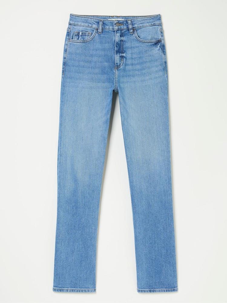 fat face Carmel Light Vintage Blue Comfort Straight Jeans