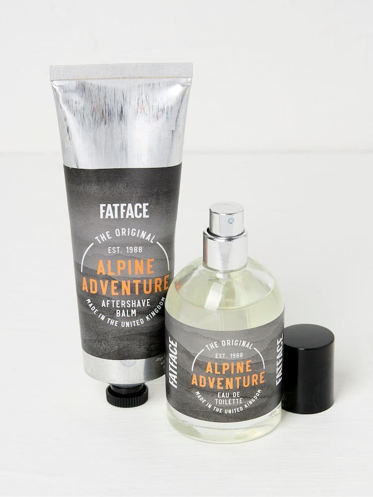 fat face Charcoal Grey Alpine Adventures Fragrance Gift Set
