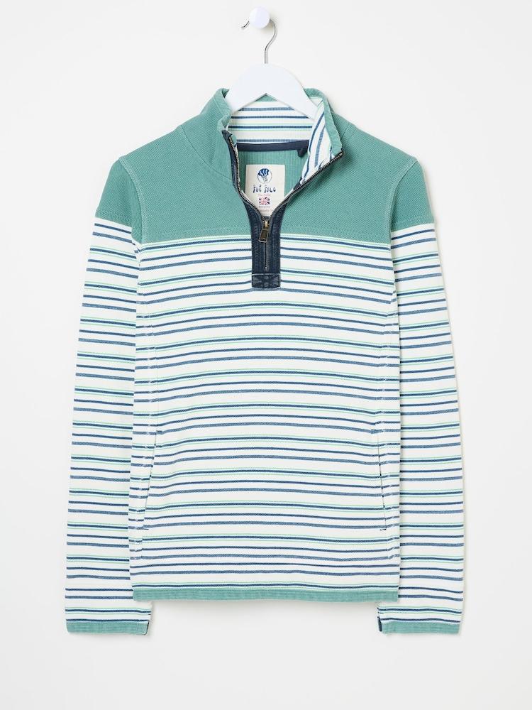 fat face Airlie Blue Sweat Top