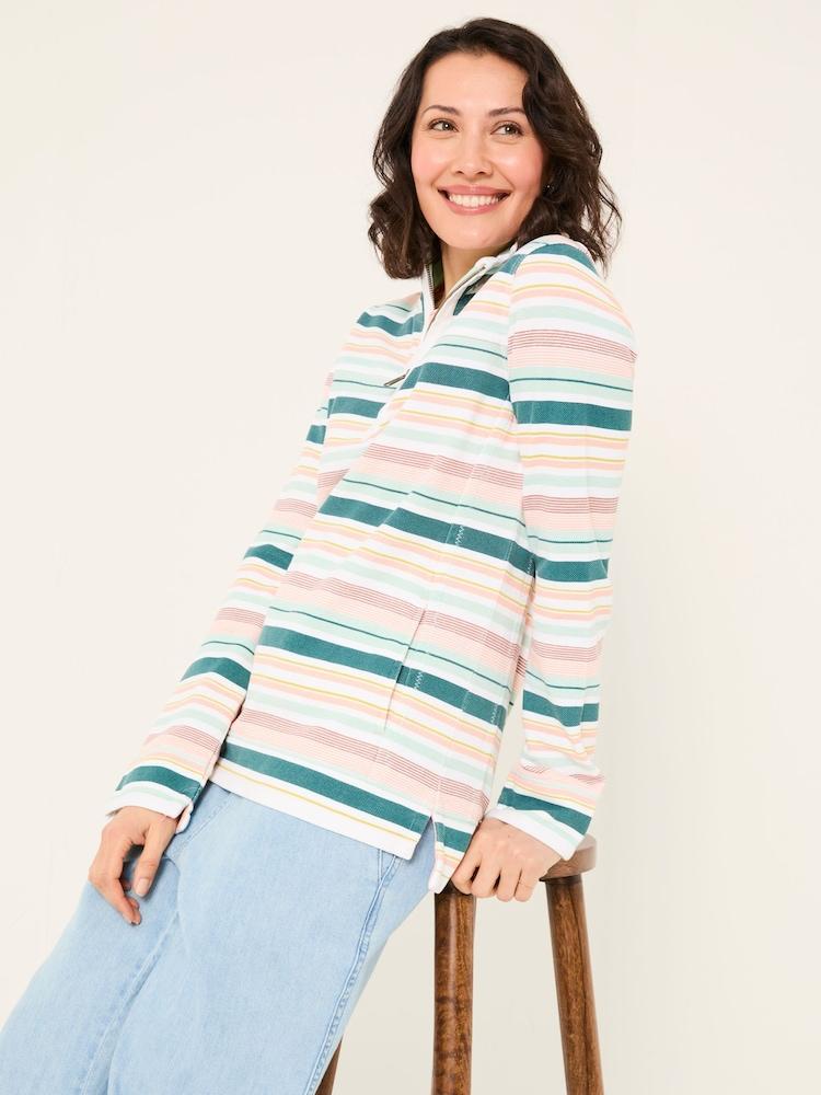 Fat Face Airlie Natural Sweat Top