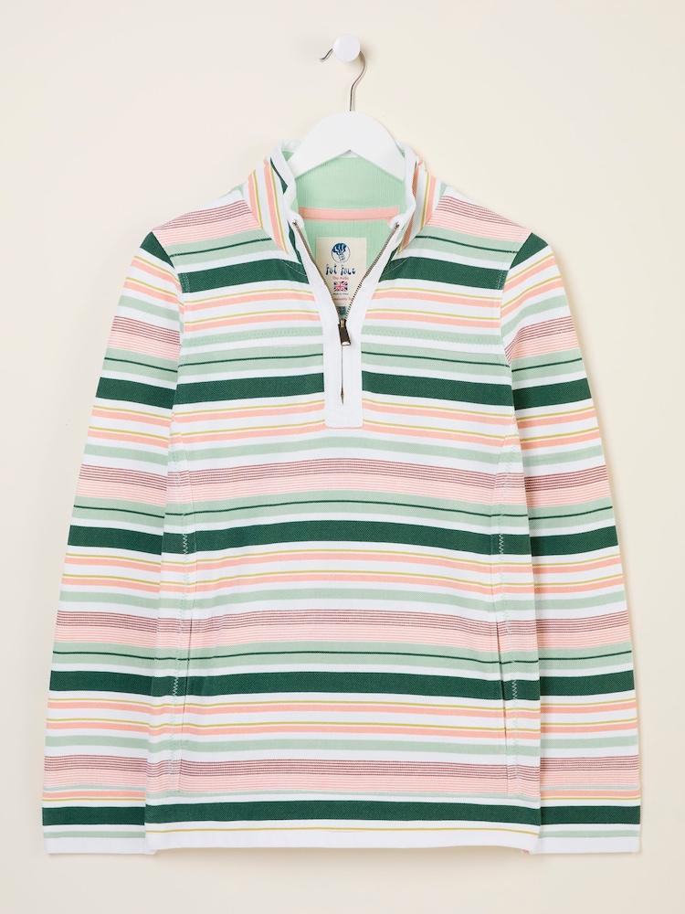 fat face Airlie Natural Sweat Top