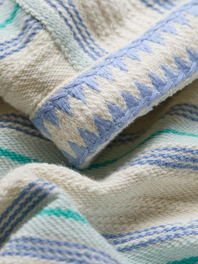 fat face Ally Natural Homespun Zip Through Hoodie