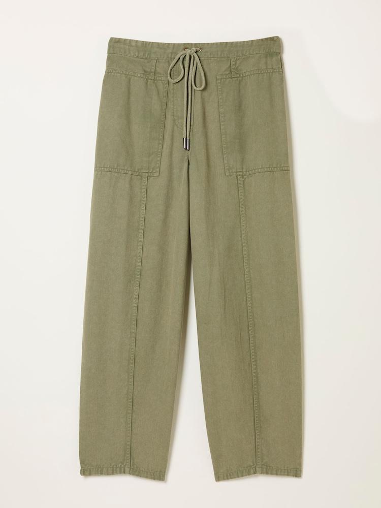 fat face Alve Khaki Green Cargo Joggers