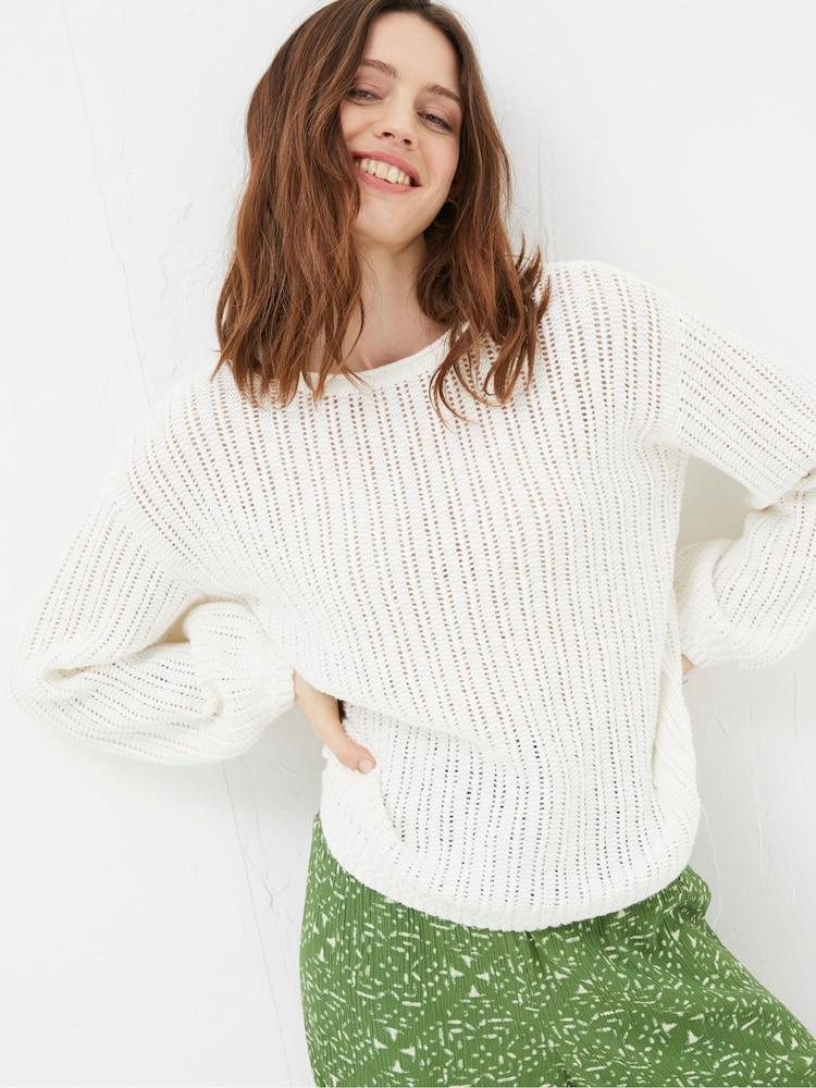 Fat Face Anna Natural Jumper