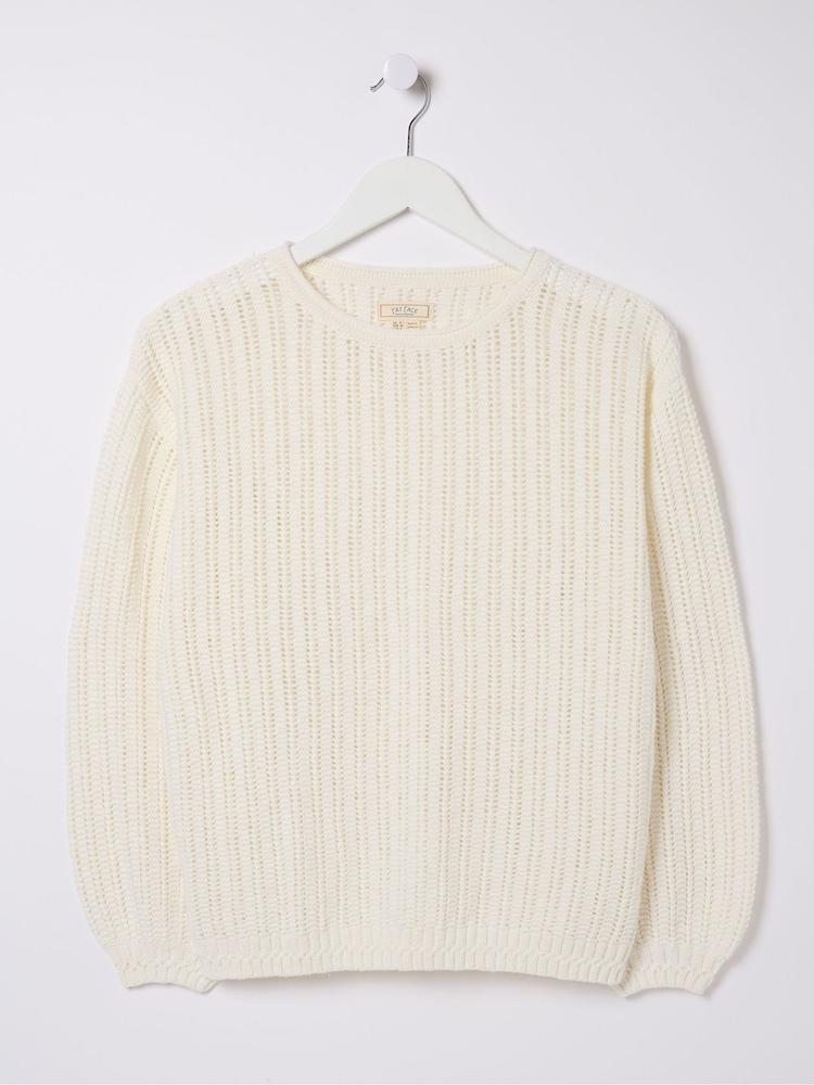 fat face Anna Natural Jumper