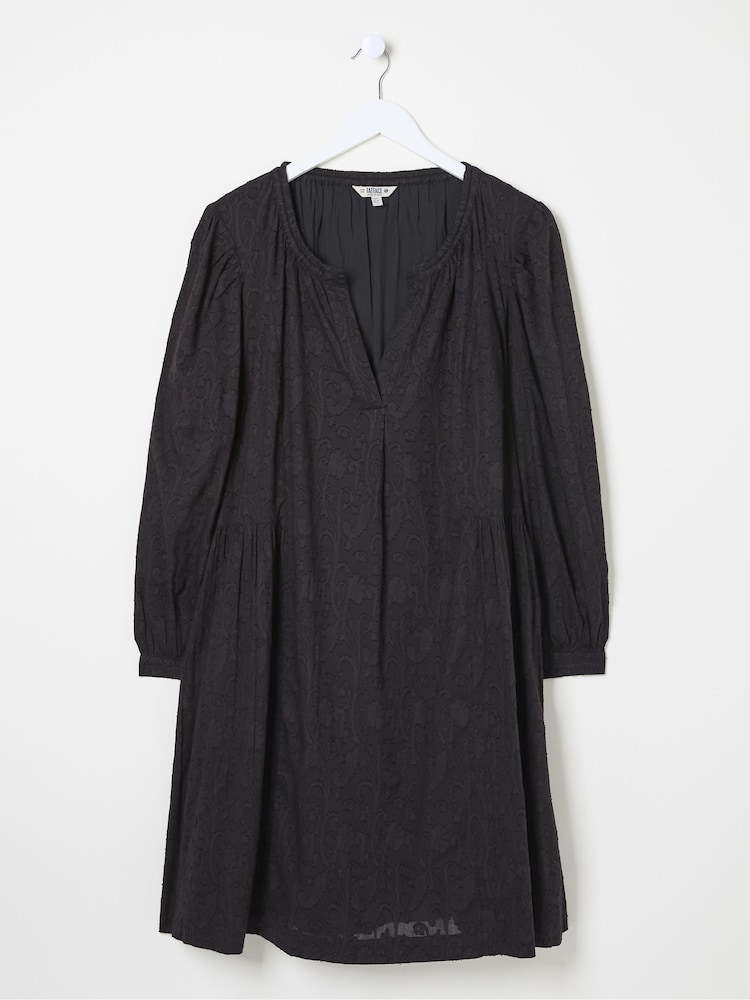 fat face Anona Black Swing Dress