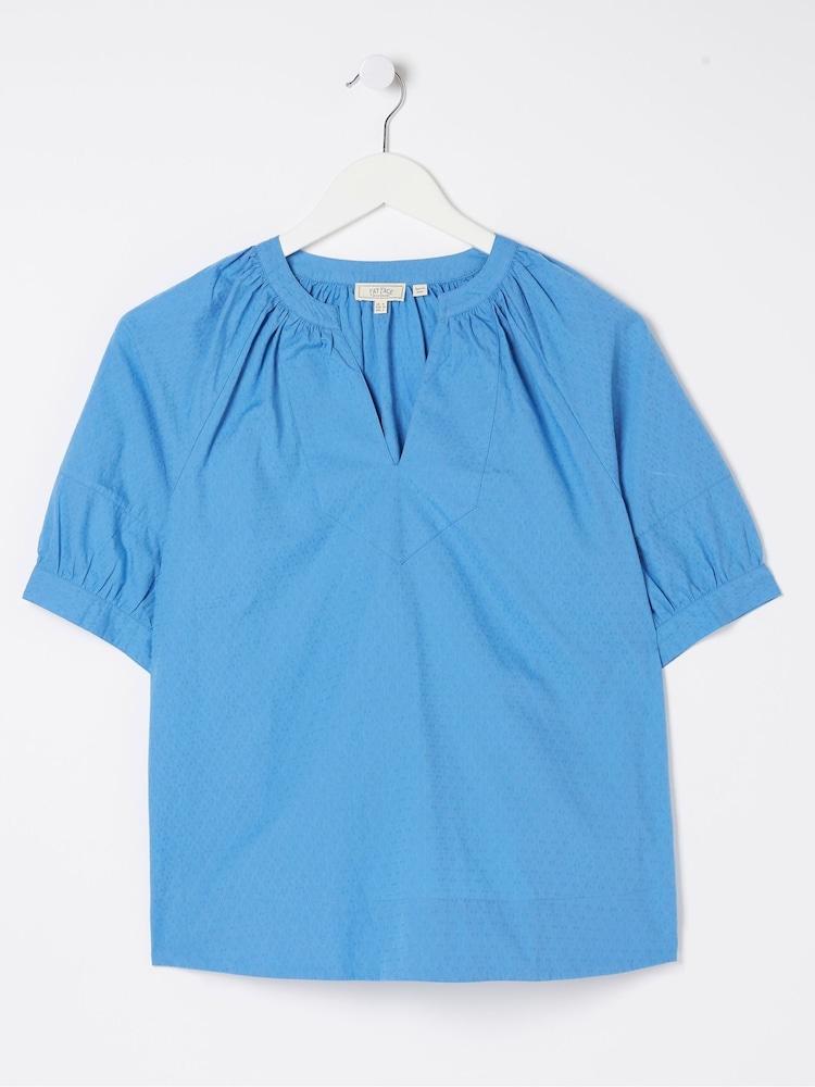 fat face Asha Blue Blouse