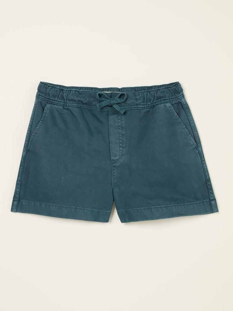fat face Ashby Teal Blue Drawstring Shorts
