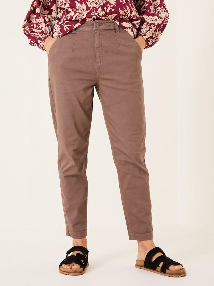 Fat Face Aspen Brown Chino Trousers