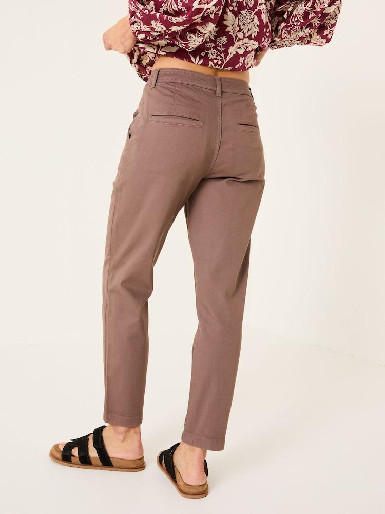 Fat Face Aspen Brown Chino Trousers