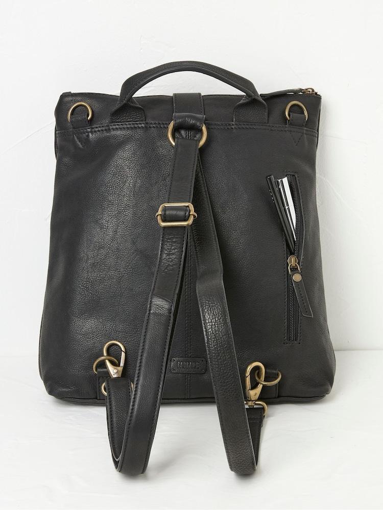 fat face Ava Black Backpack