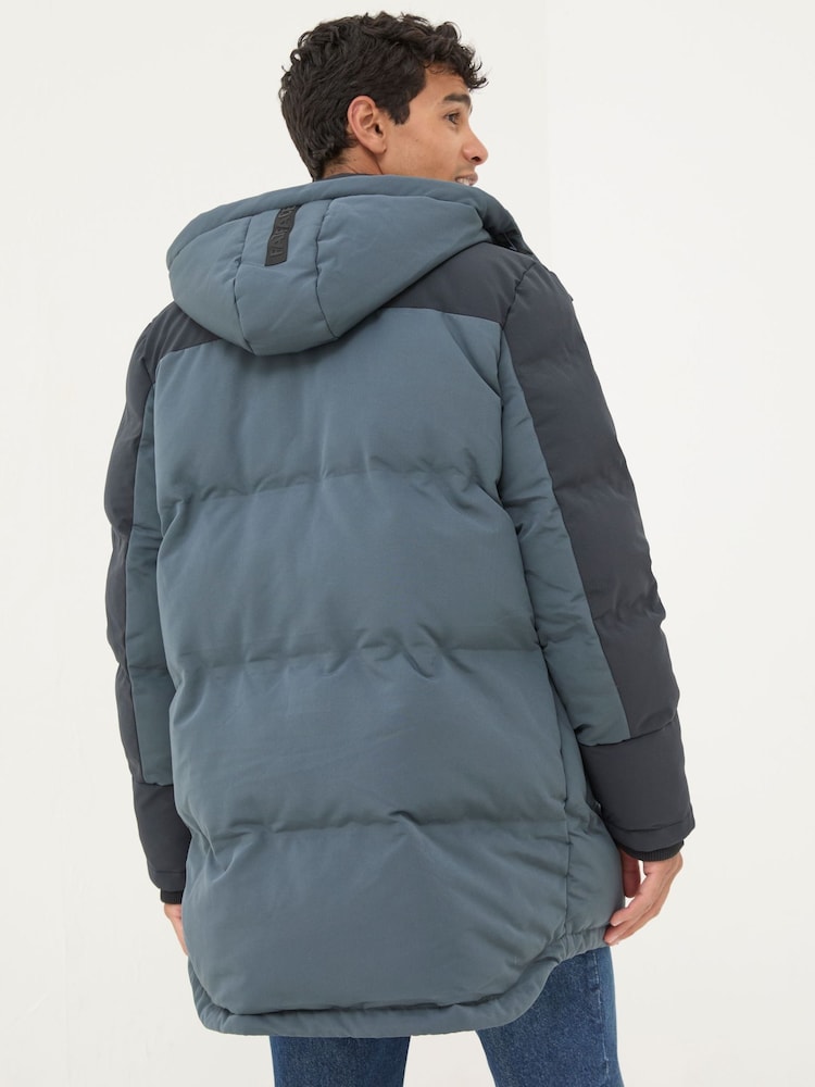 Fat Face Banff Dark Blue Ultimate Coat